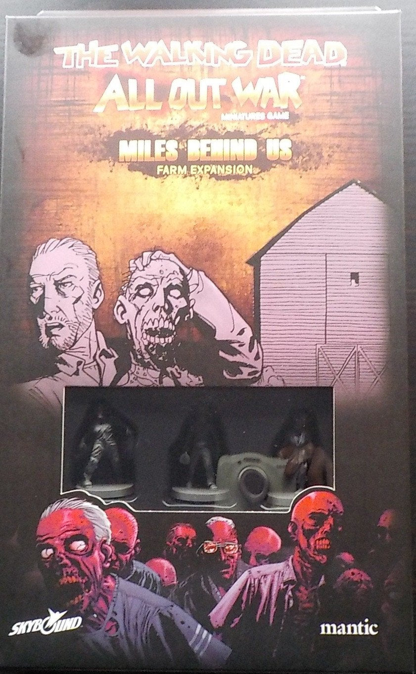 The Walking Dead All Out War Miles Behind Us Booster Expansion