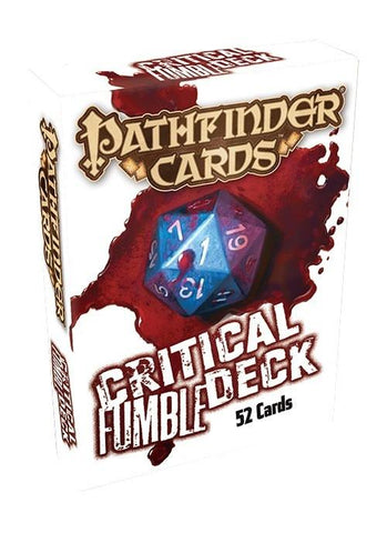 Pathfinder Roleplaying Game Critical Fumble Deck