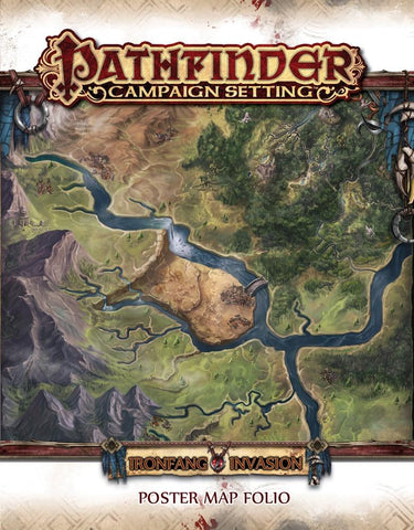 Pathfinder RPG Ironfang Invasion Poster Map Folio