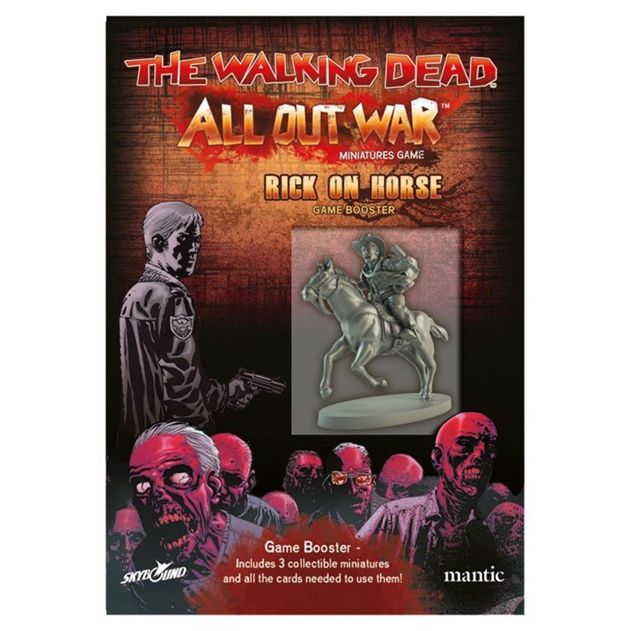 The Walking Dead All Out War Rick On Horse Booster Expansion