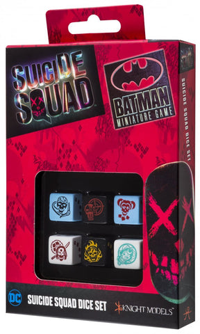 Batman Miniature Game: D6 Suicide Squad Dice Set (6)