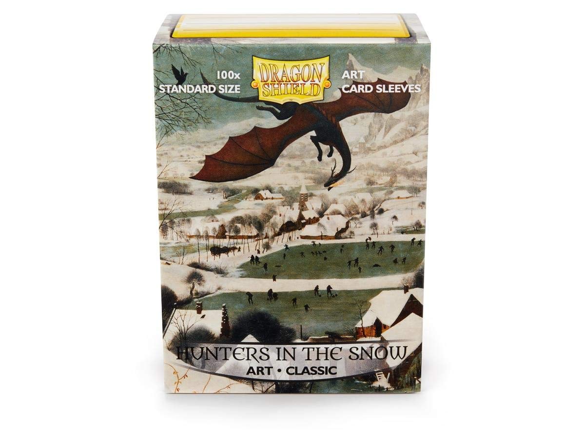 Dragon Shields: (100) Art Sleeves Classic Hunters in the Snow