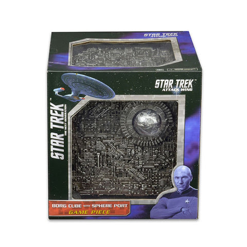 Star Trek Attack Wing: Borg Cube with Sphere Port Premium Figure