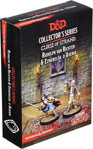 D&D Collector's Series: Curse Of Strahd - Esmeralda D'Avenir & Rudoplh Van Richten (2) (Limited)