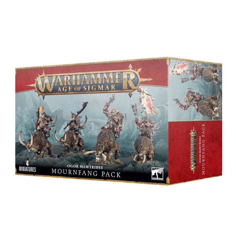 Warhammer Age of Sigmar: Ogor Mawtribes - Mournfang Pack