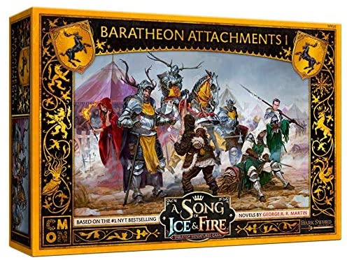 A Song of Ice & Fire Tabletop Miniatures Game: Baratheon Attachments 