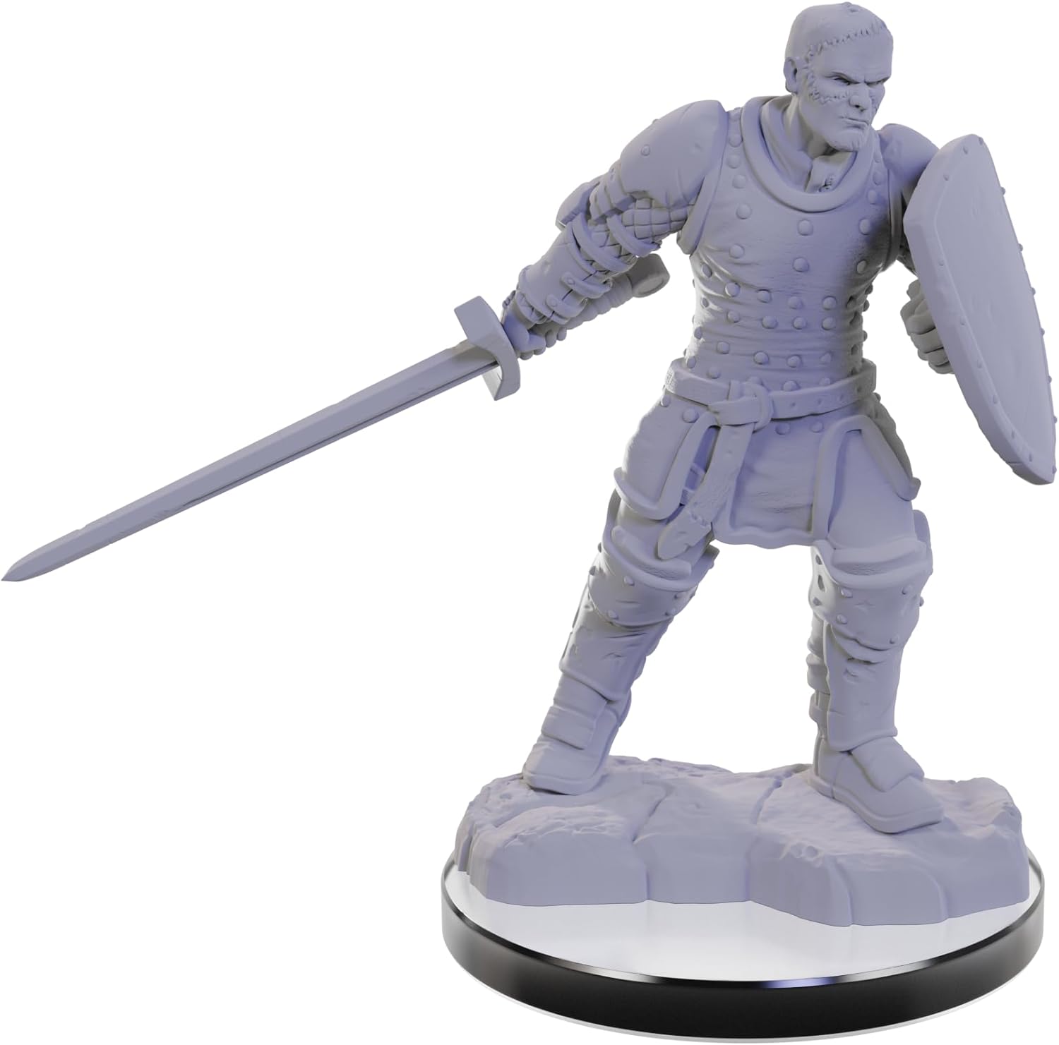 Dungeons & Dragons Nolzur's Marvelous Unpainted Miniatures: W22 Reborn Paladin & Reborn Warlock