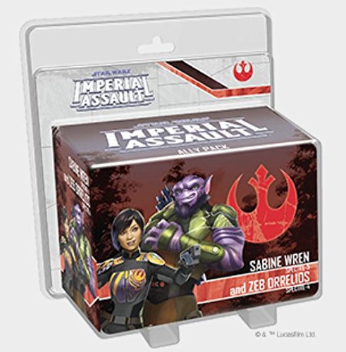 Star Wars Imperial Assault: Sabine Wren and Zeb Orrelios Ally Pack