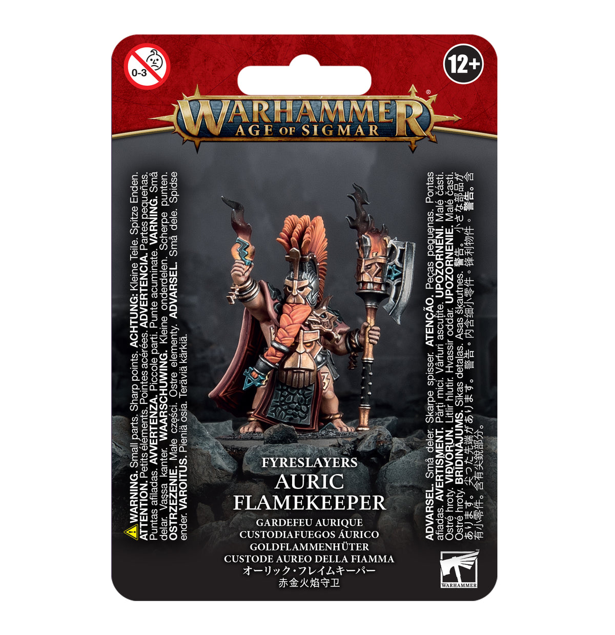 Warhammer Age of Sigmar: Fyreslayers - Auric Flamekeeper