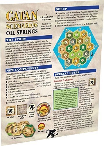Catan: Scenario - Oil Springs