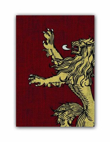 A Game of Thrones: House Lannister Art Sleeves (50) (HBO Edition)
