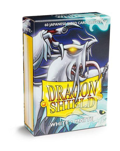 Dragon Shield White Matte 60 ct Standard Card Sized