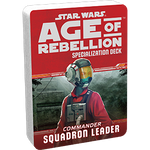 Star Wars Age of Rebellion Specialization Deck Commander Squadron Leader