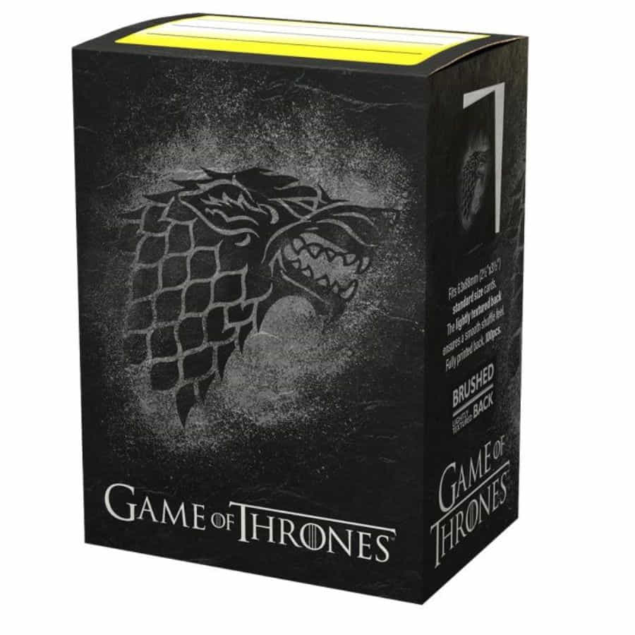 Dragon Shields: (100) Brushed Art - A Game of Thrones - House Stark