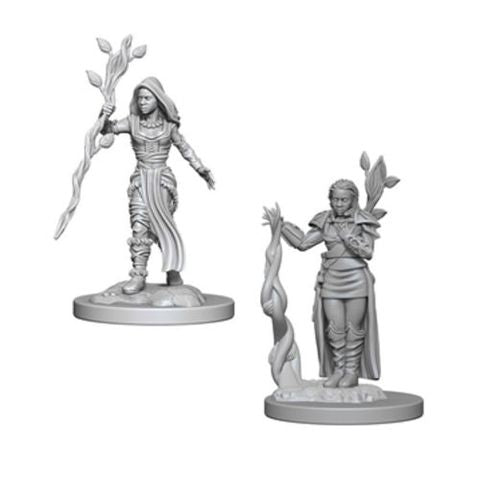 D&D Nolzur's Marvelous Miniatures Human Female Druid