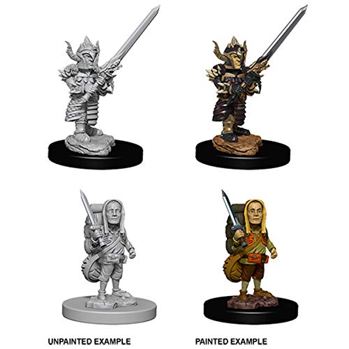 Dungeons & Dragons Nolzur`s Marvelous Unpainted Miniatures: Male Halfling Fighter