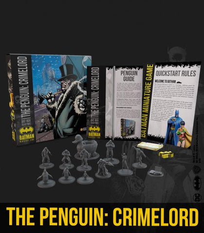 Batman Miniature Game: The Penguin - Crimelord Bat Box Set