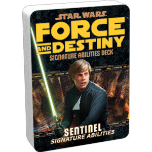 Star Wars RPG: Force and Destiny - Sentinel Signature Abilities Specialization Deck