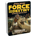 Star Wars Force and Destiny Consular Signature Abilities Deck