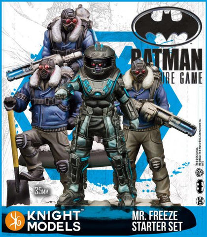 Batman Miniature Game: Mr Freeze Starter Set (2nd Edition) (Resin)