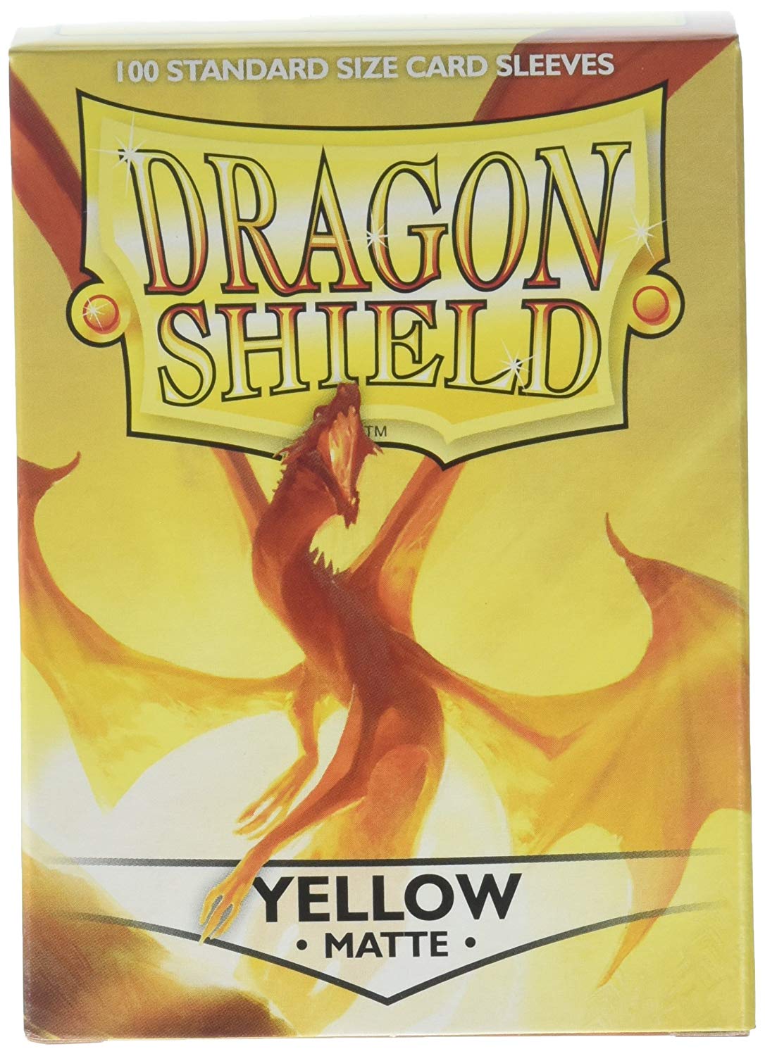 Dragon Shields: Matte Yellow (100)