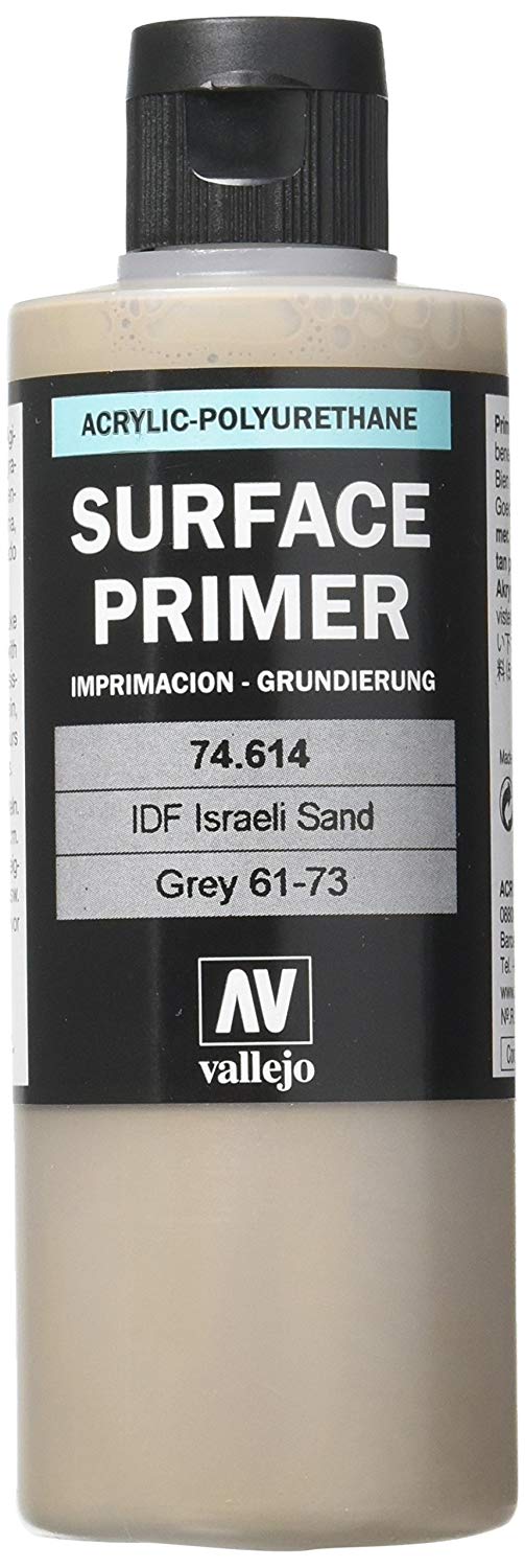 Auxiliary Products: Surface Primer IDF Israel Sand Grey 61-73 (200 ml)