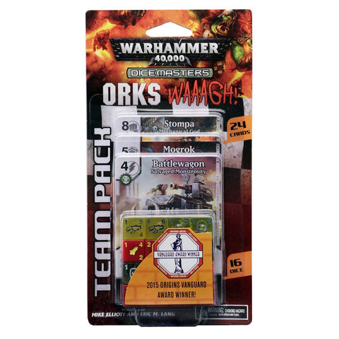 Warhammer 40,000 Dice Masters: Orks WAAAGH! Team Pack