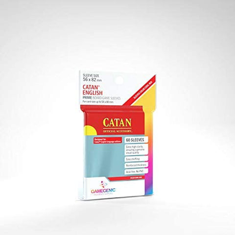 Gamegenic Prime Board Game Sleeves - Catan English