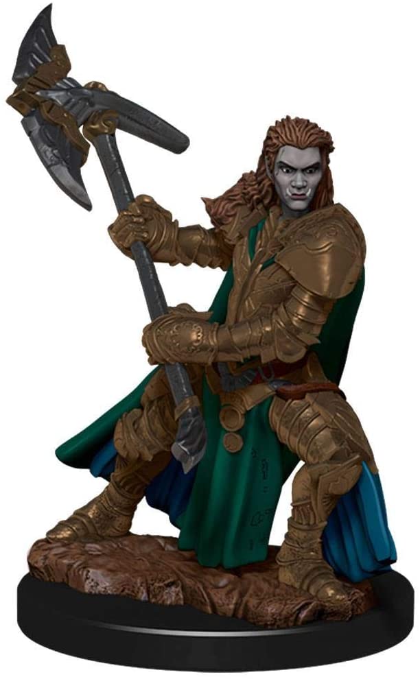 Dungeons & Dragons Fantasy Miniatures: Icons of the Realms Premium Figures W4 Half-Orc Fighter Female