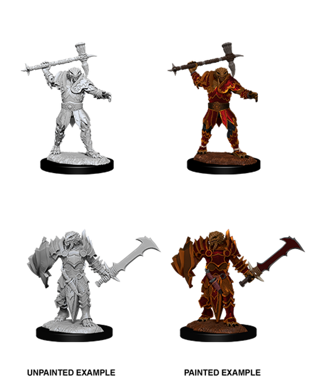 Dungeons & Dragons Nolzur`s Marvelous Unpainted Miniatures: W12 Male Dragonborn Paladin