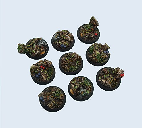 Battle Bases: Forest Bases, Wround30mm (5)