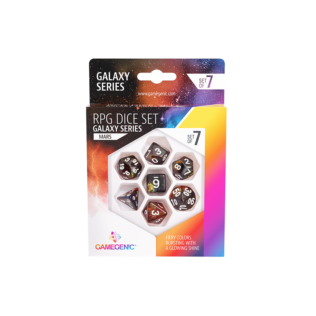 Galaxy Series - Mars - RPG Dice Set
