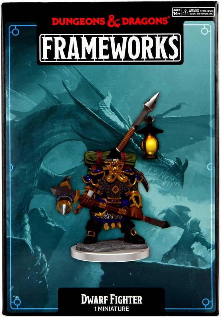 Dungeons & Dragons Frameworks: W01 Dwarf Fighter Male