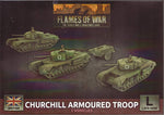 Flames Of War (WWII): (British) Churchill Armoured Troop (Plastic)