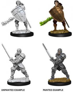 Dungeons & Dragons Nolzur`s Marvelous Unpainted Miniatures: W8 Male Human Fighter