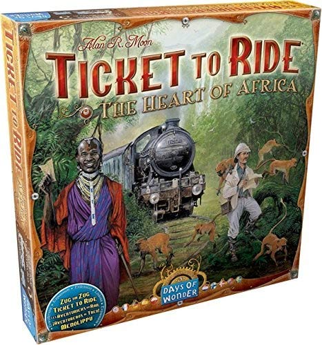 Ticket To Ride: Map Collection V3 - The Heart of Africa