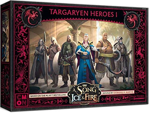 A Song of Ice & Fire Tabletop Miniatures Game: Targaryen Heroes 1 Unit Box