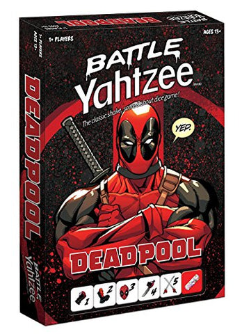 BATTLE YAHTZEE: Marvel Deadpool Board Game