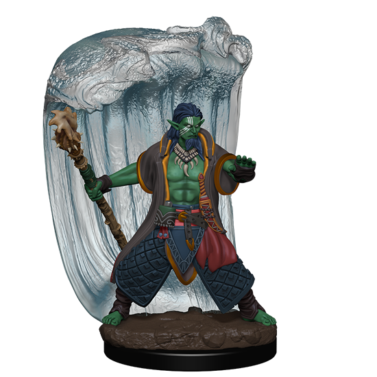 Dungeons & Dragons Fantasy Miniatures: Icons of the Realms Premium Figures W6 Water Genasi Druid Male