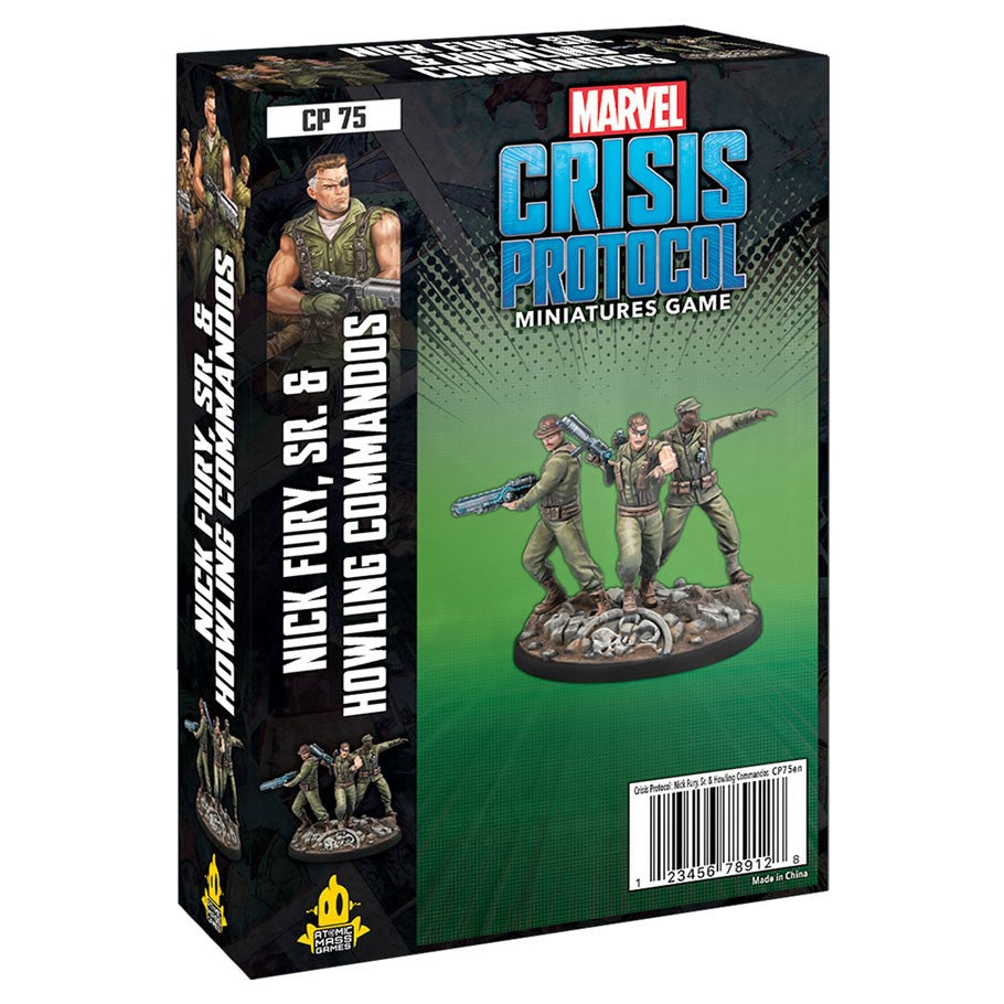 Marvel: Crisis Protocol - Nick Fury, SR and Howling Commandos