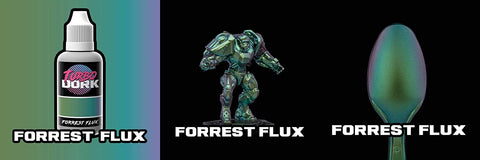 Turbo Dork: Metallic Acrylic Paint - Forrest Flux (20ml)