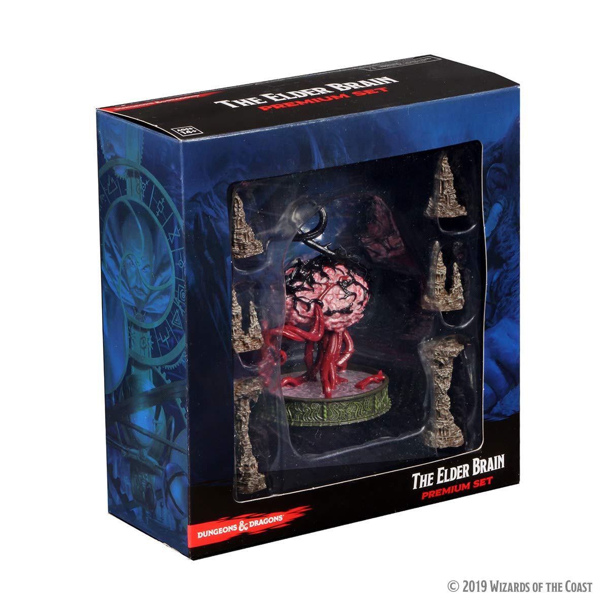 Dungeons & Dragons Fantasy Miniatures: Icons of the Realms Set 13 Volo & Mordenkainen`s Foes Premium Set - Elder Brain & Stalagmites