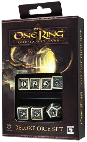 The One Ring RPG Deluxe Dice Set 6D6+1D12 (7)
