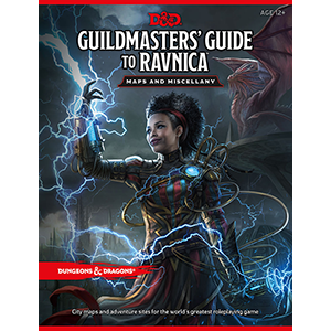 Dungeons and Dragons RPG: Guildmasters` Guide to Ravnica Map Pack