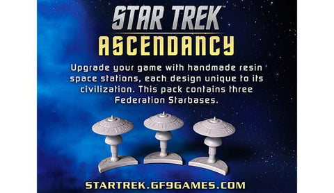 Star Trek Ascendancy: Federation Starbases (3)