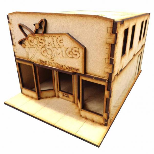 28mm Terrain: City Scenics - Comic Store