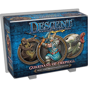 Descent Journeys in the Dark Second Edition Guardians of Deephall Hero and Monster Collection