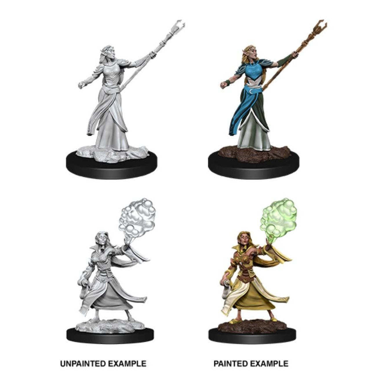 Dungeons & Dragons Nolzur`s Marvelous Unpainted Miniatures: W12 Female Elf Sorcerer
