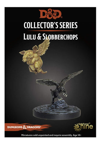 Dungeons and Dragons: Baldur`s Gate - Descent into Avernus Collector`s Series Miniatures - Lulu and Slobberchops
