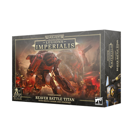 Warhammer: The Horus Heresy Legions Imperialis - Reaver Titan with Melta Cannon & Chainfist